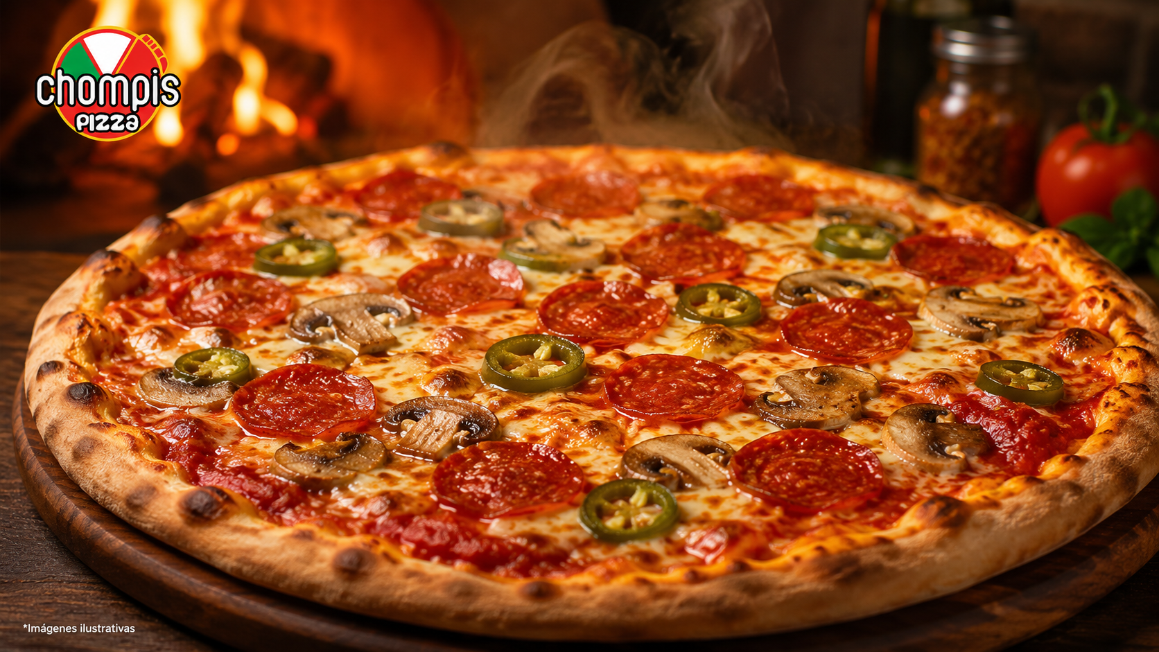 Pizza al horno